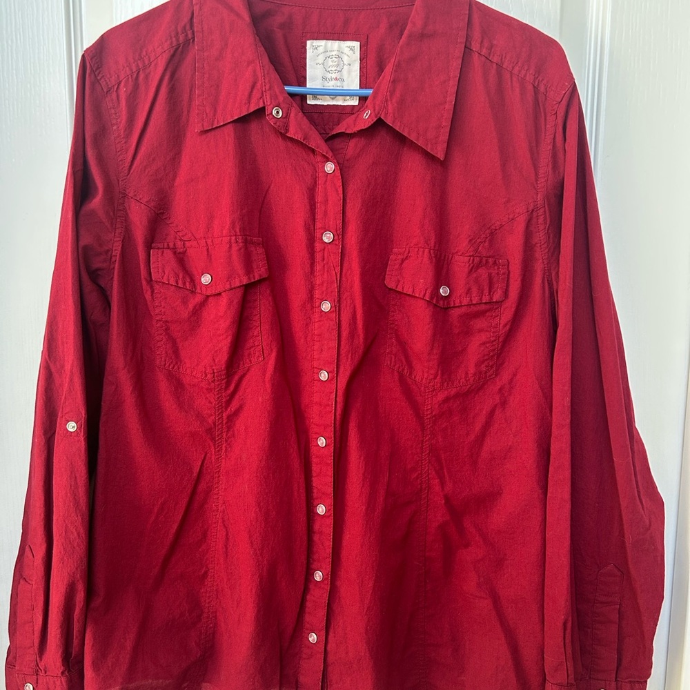 Long sleeve button up